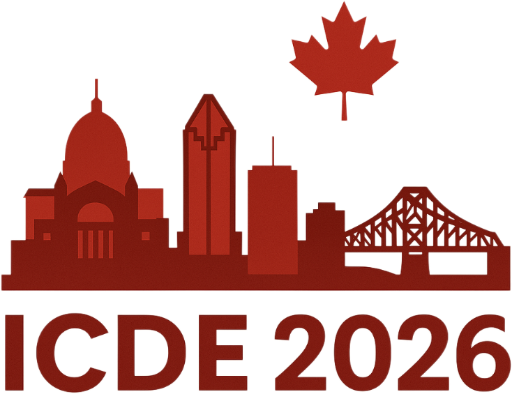 ICDE 2026 Montreal, Canada